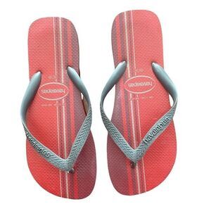 Havaianas Brazil Red/black flip‎ flop mens 11/12